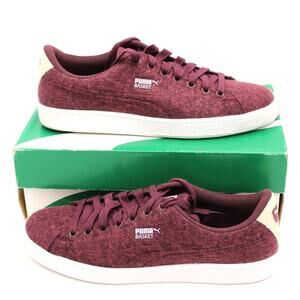 Puma Basket Classic Embossed Wool (361350 03) Winetasting-Lilac Snow